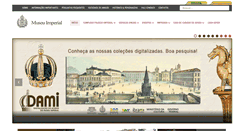 Desktop Screenshot of museuimperial.gov.br