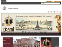 Tablet Screenshot of museuimperial.gov.br